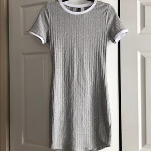 Grey cute dress